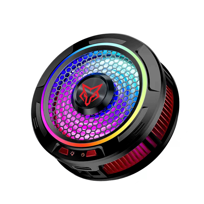SARAGAMING 36W Telefon ve Tablet Soğutucu – RGB Işık, Yüksek Hızlı 7 Kanat Fan, Yarı İletken Soğutma, PUBG/FreeFire Oyun Soğutucu - Görsel 3