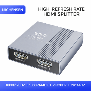 HDMI 1x2 splitter EDID yönetimli 144Hz destekli